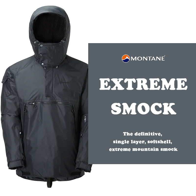 MONTANE EXTREME SMOCK（モンテイン エクストリーム スモック）Black