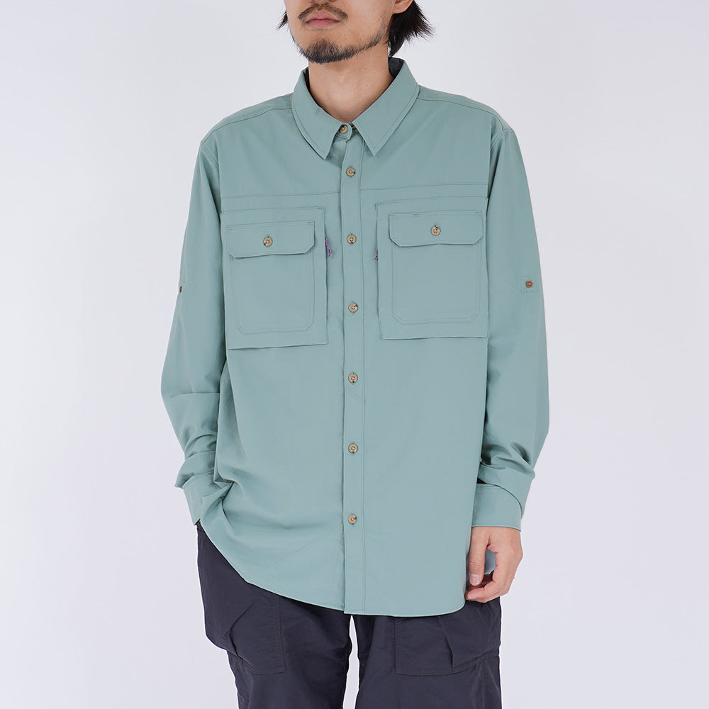 2026春夏】メンズ・ロングスリーブ・セルフガイデッド・サン・シャツ