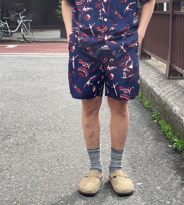 N.HOOLYWOOD COMPILE WIDE EASY SHORTS / Nハリウッドコンパイル