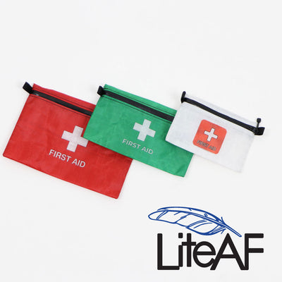 【LiteAF / UL FIRSTAID ZIPPER POUCH】3サイズ展開がうれしい,痒いところに手の届くファーストエイドポーチ