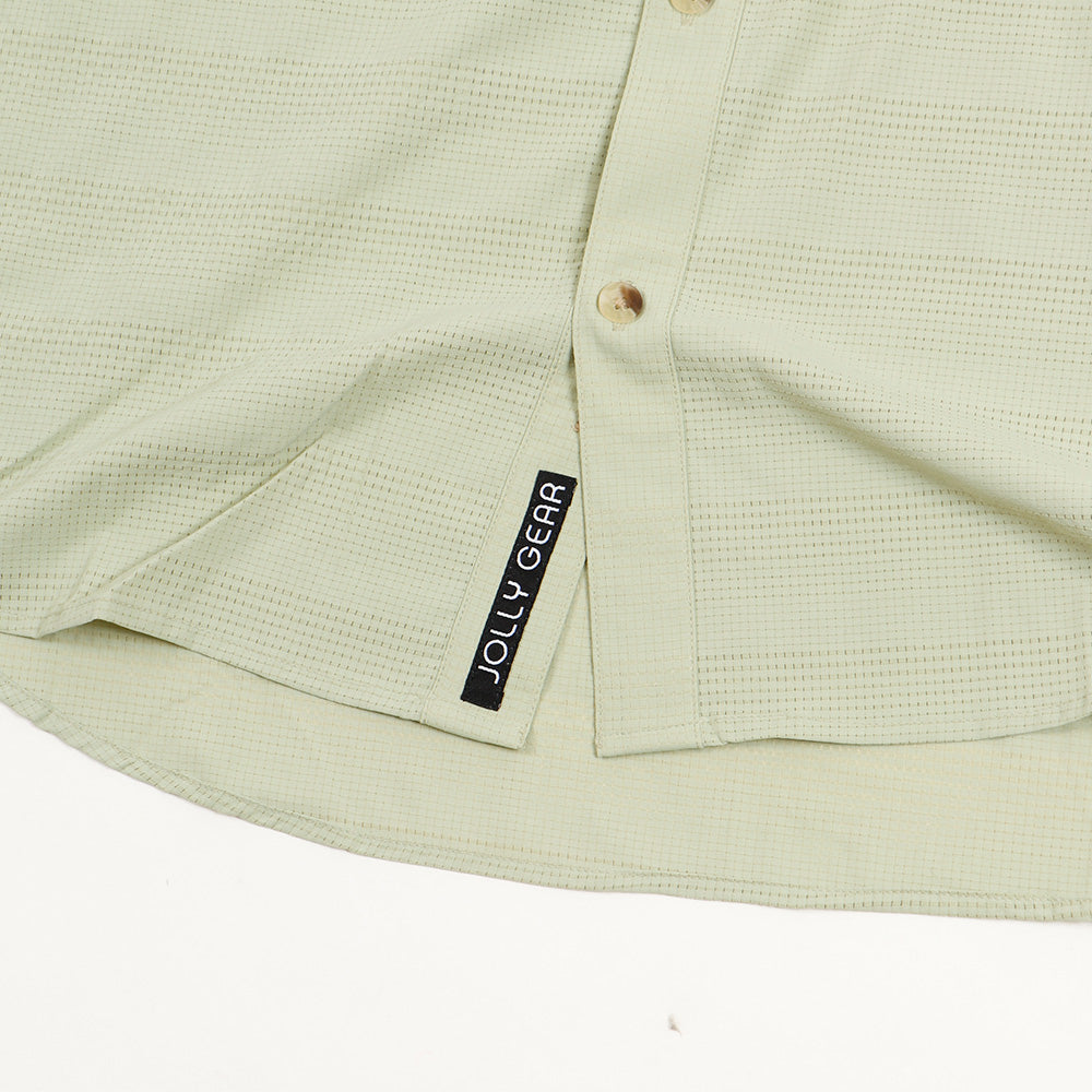 トリプルクラウン ボタンダウン ロングスリーブ / エバーグリーンUL