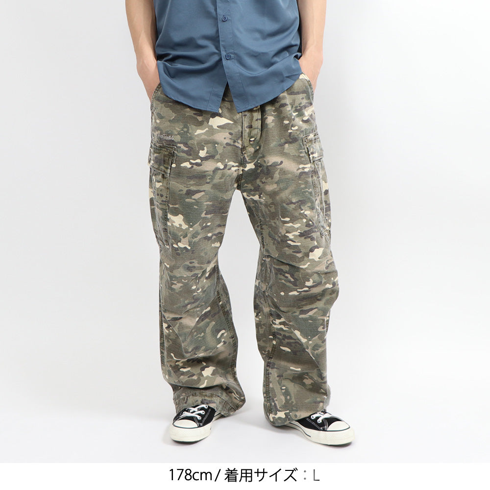 2025春夏】ガーメントダイカーゴパンツ – BAMBOO SHOOTS ONLINE