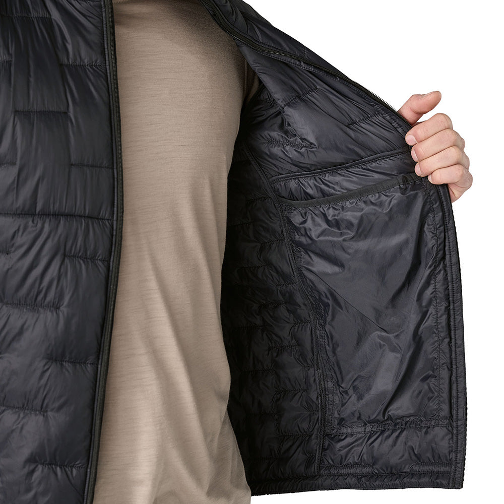 patagonia ブラック マイクロパフ　 L パタゴニア メンズ・マイクロ・パフ・ジャケット (カラー Black