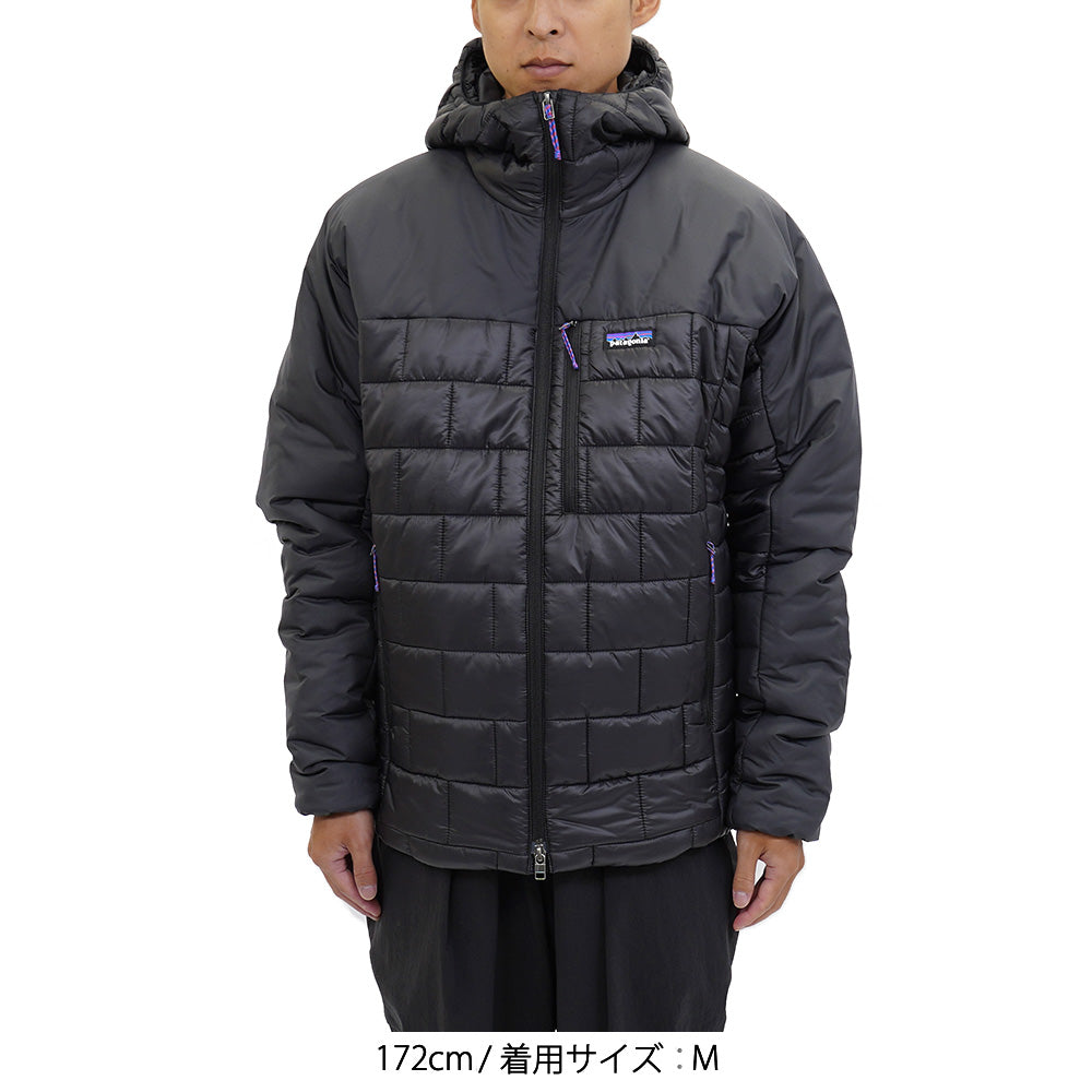 patagonia 中綿 ナノパフフーディー プリマロフト ブラック Sサイズ ウィメンズ・ナノ・パフ・フーディ - パタゴニア公式オンライン