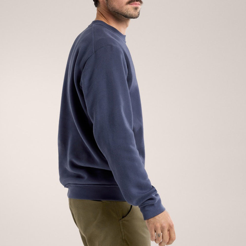 【2025秋冬】エンブレム フリース クルー メンズ