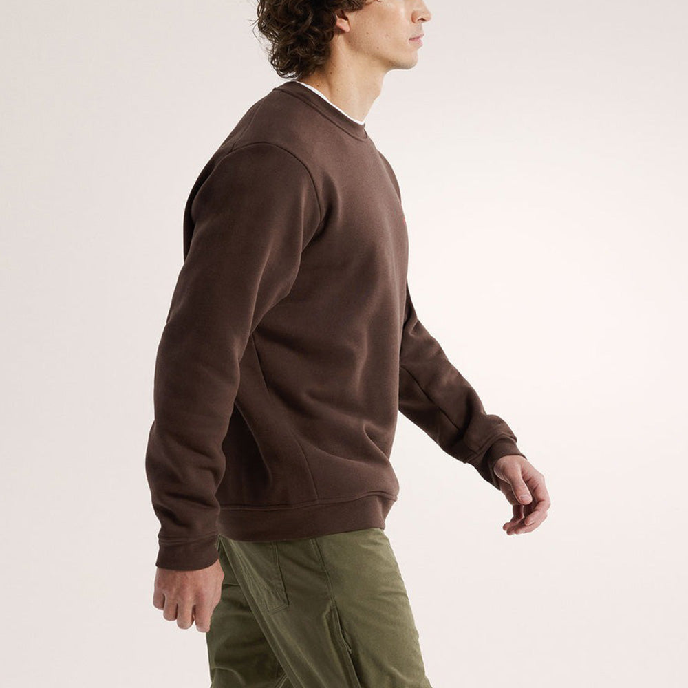 【2025秋冬】エンブレム フリース クルー メンズ