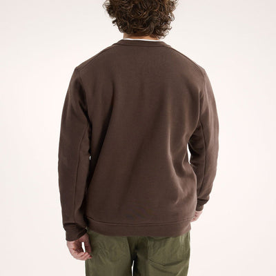 【2025秋冬】エンブレム フリース クルー メンズ