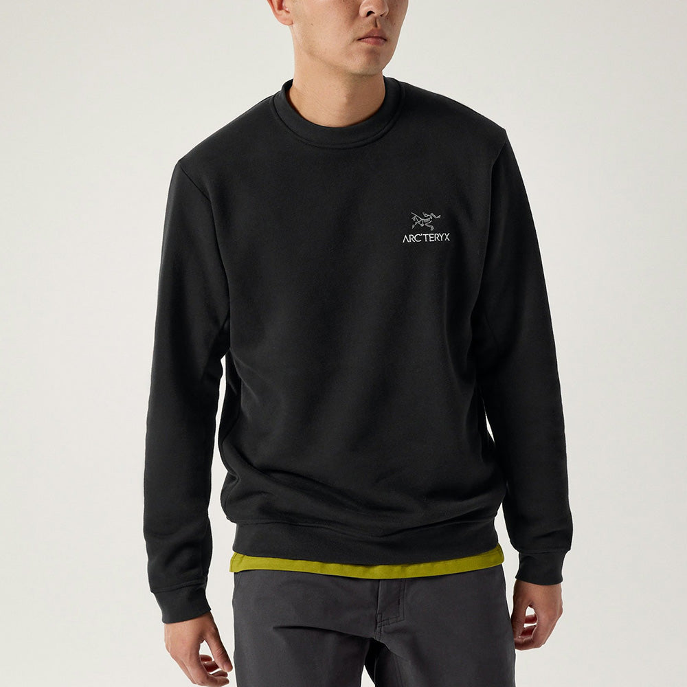 【2025秋冬】エンブレム フリース クルー メンズ