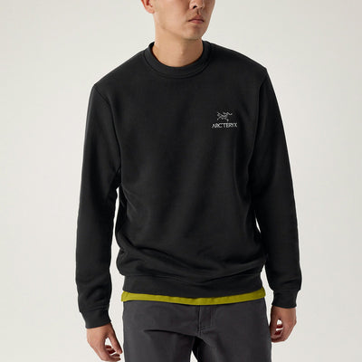 【2025秋冬】エンブレム フリース クルー メンズ