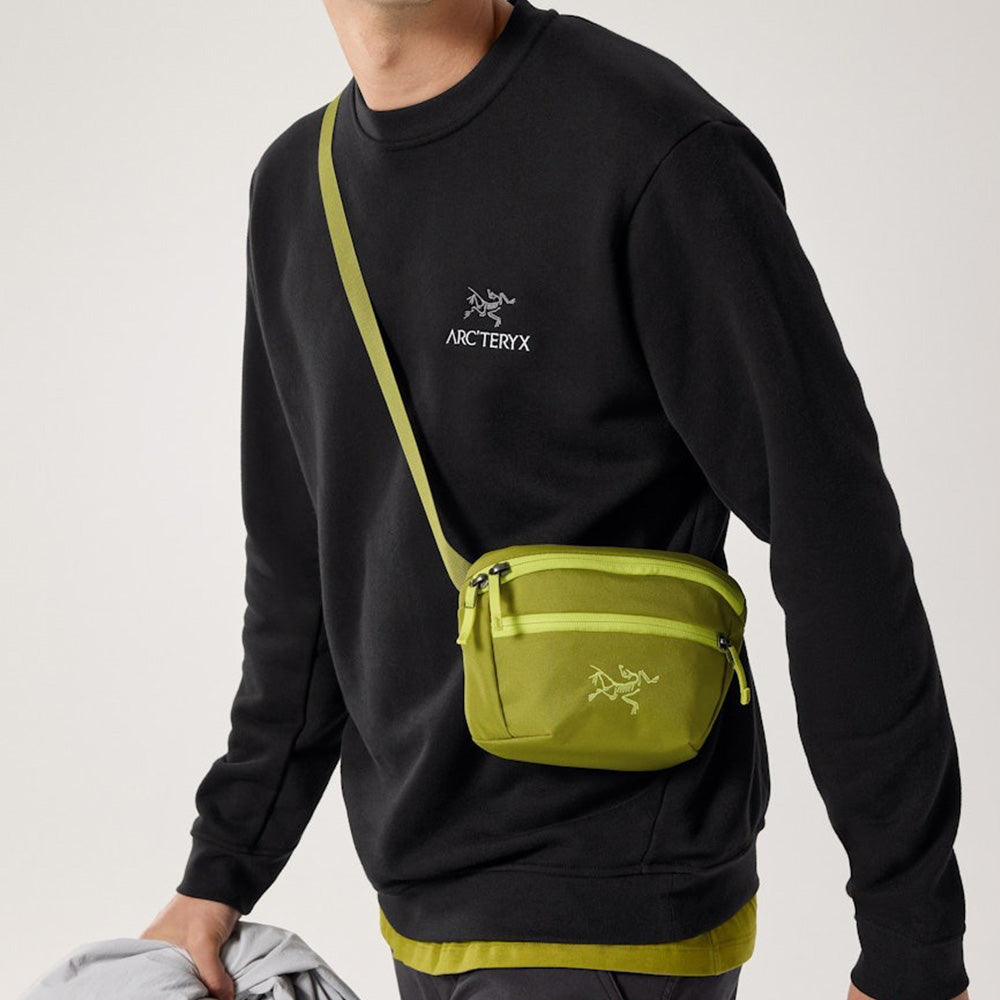 【2025秋冬】エンブレム フリース クルー メンズ