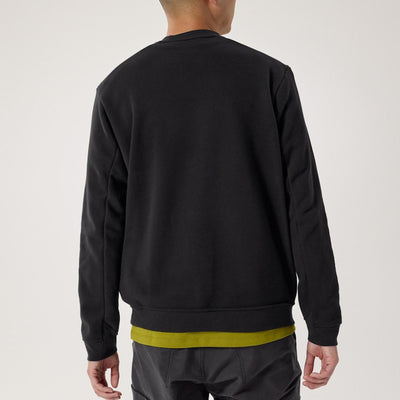 【2025秋冬】エンブレム フリース クルー メンズ