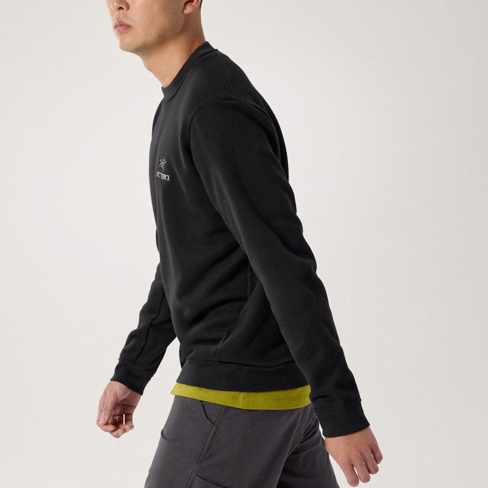 【2025秋冬】エンブレム フリース クルー メンズ