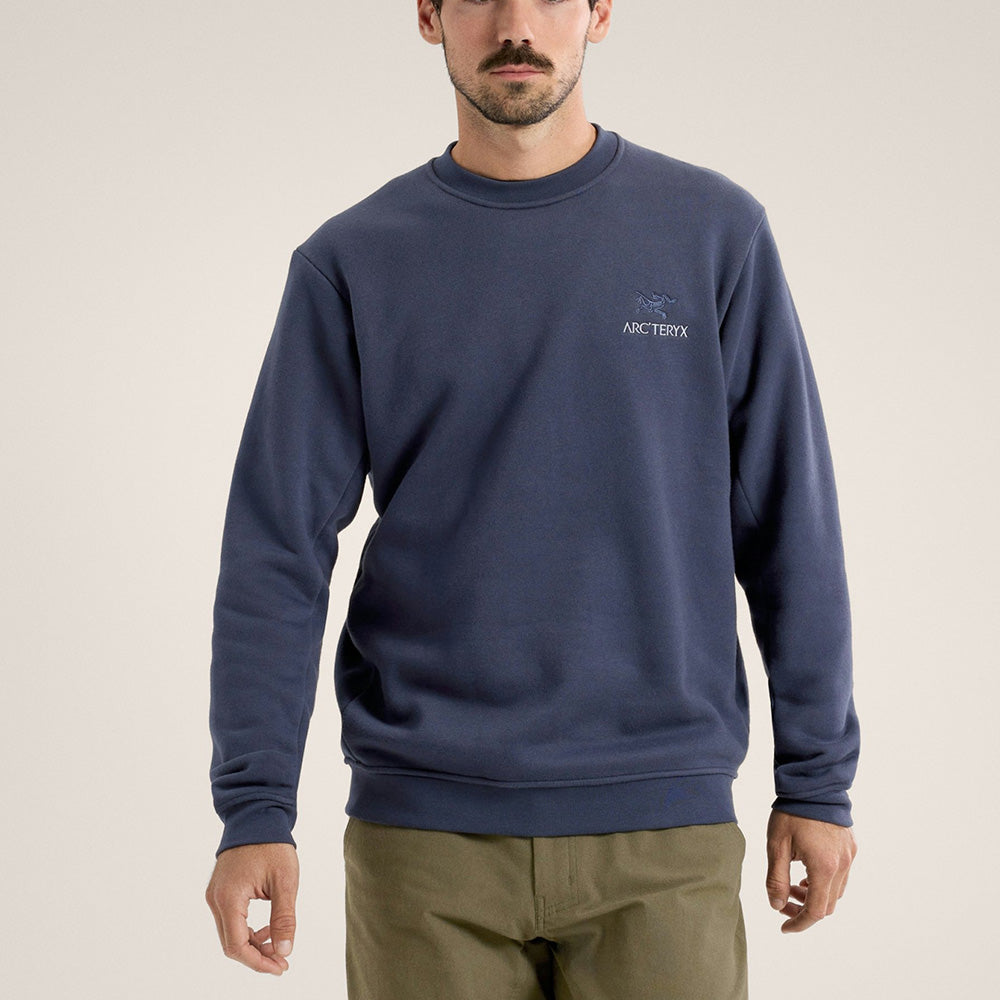 【2025秋冬】エンブレム フリース クルー メンズ