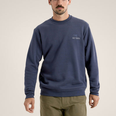 【2025秋冬】エンブレム フリース クルー メンズ