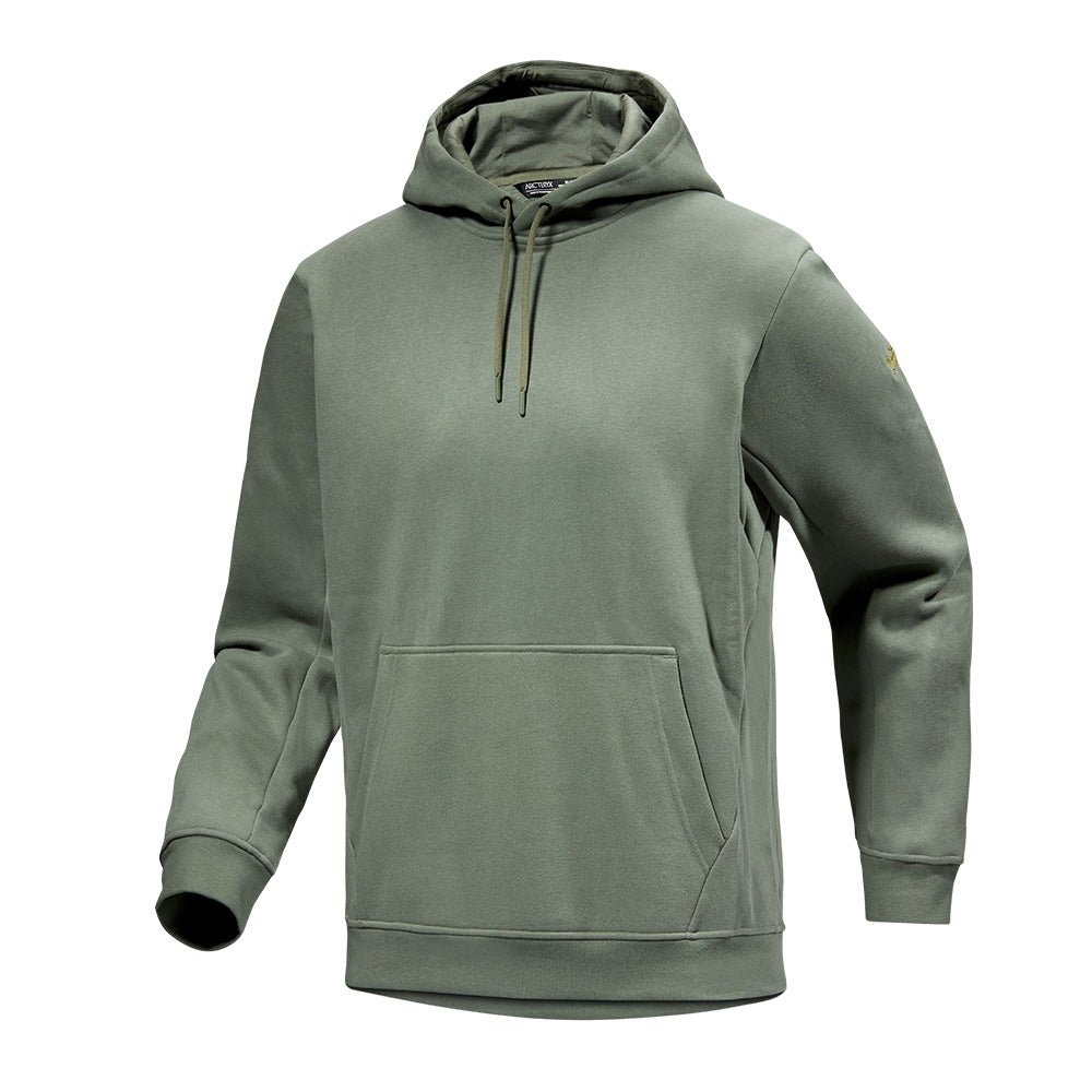 【2025秋冬】エンブレム フリース フーディー メンズ