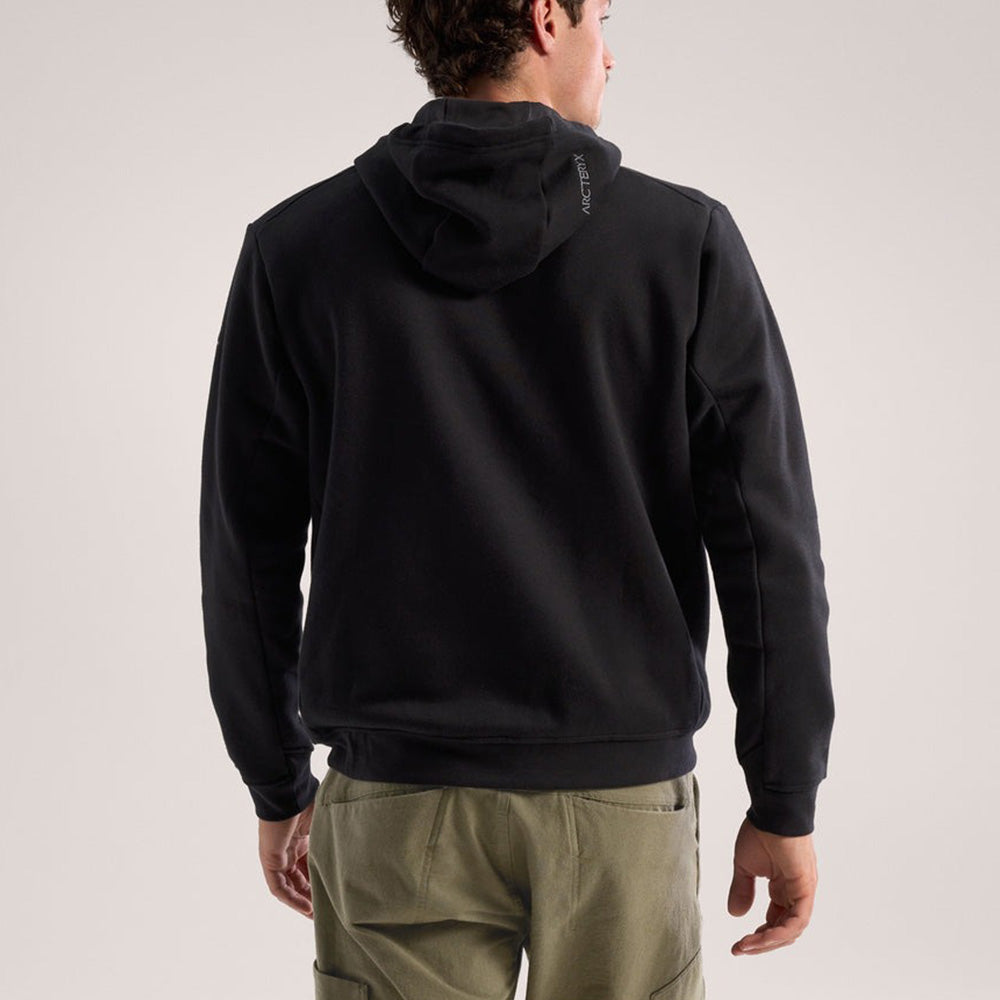 【2025秋冬】エンブレム フリース フーディー メンズ