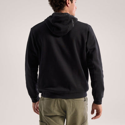 【2025秋冬】エンブレム フリース フーディー メンズ