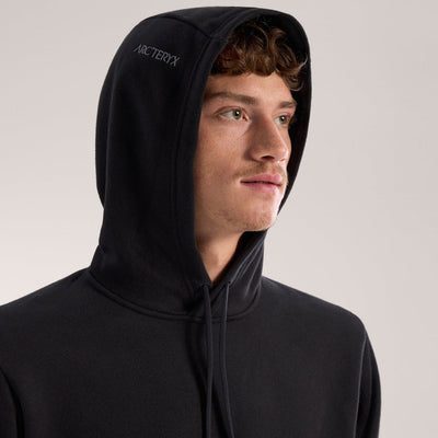 【2025秋冬】エンブレム フリース フーディー メンズ