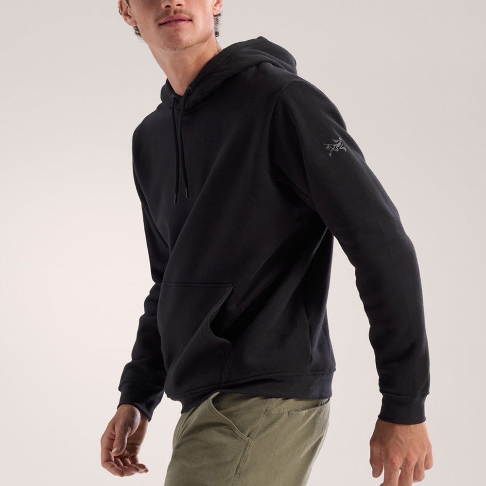 【2025秋冬】エンブレム フリース フーディー メンズ