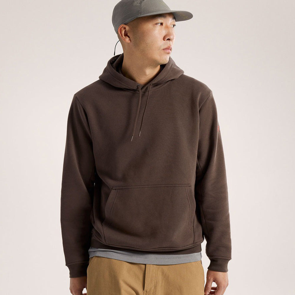 【2025秋冬】エンブレム フリース フーディー メンズ