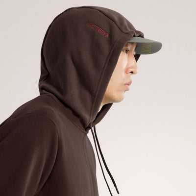 【2025秋冬】エンブレム フリース フーディー メンズ