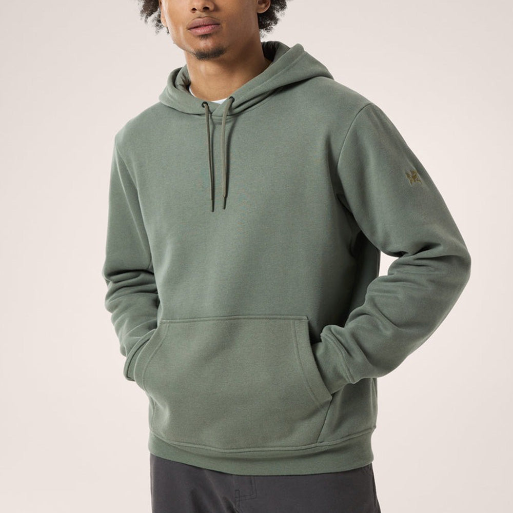 【2025秋冬】エンブレム フリース フーディー メンズ