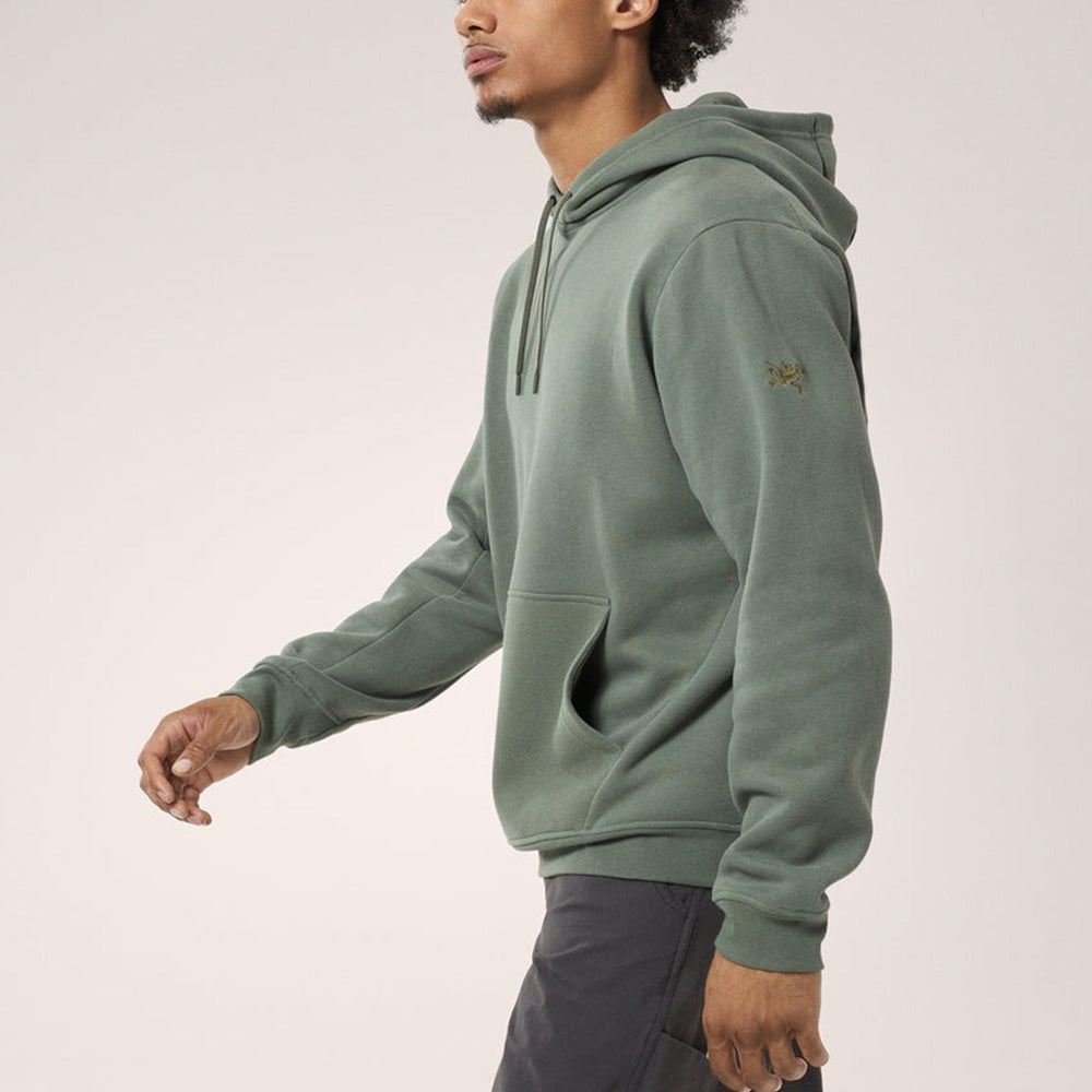 【2025秋冬】エンブレム フリース フーディー メンズ