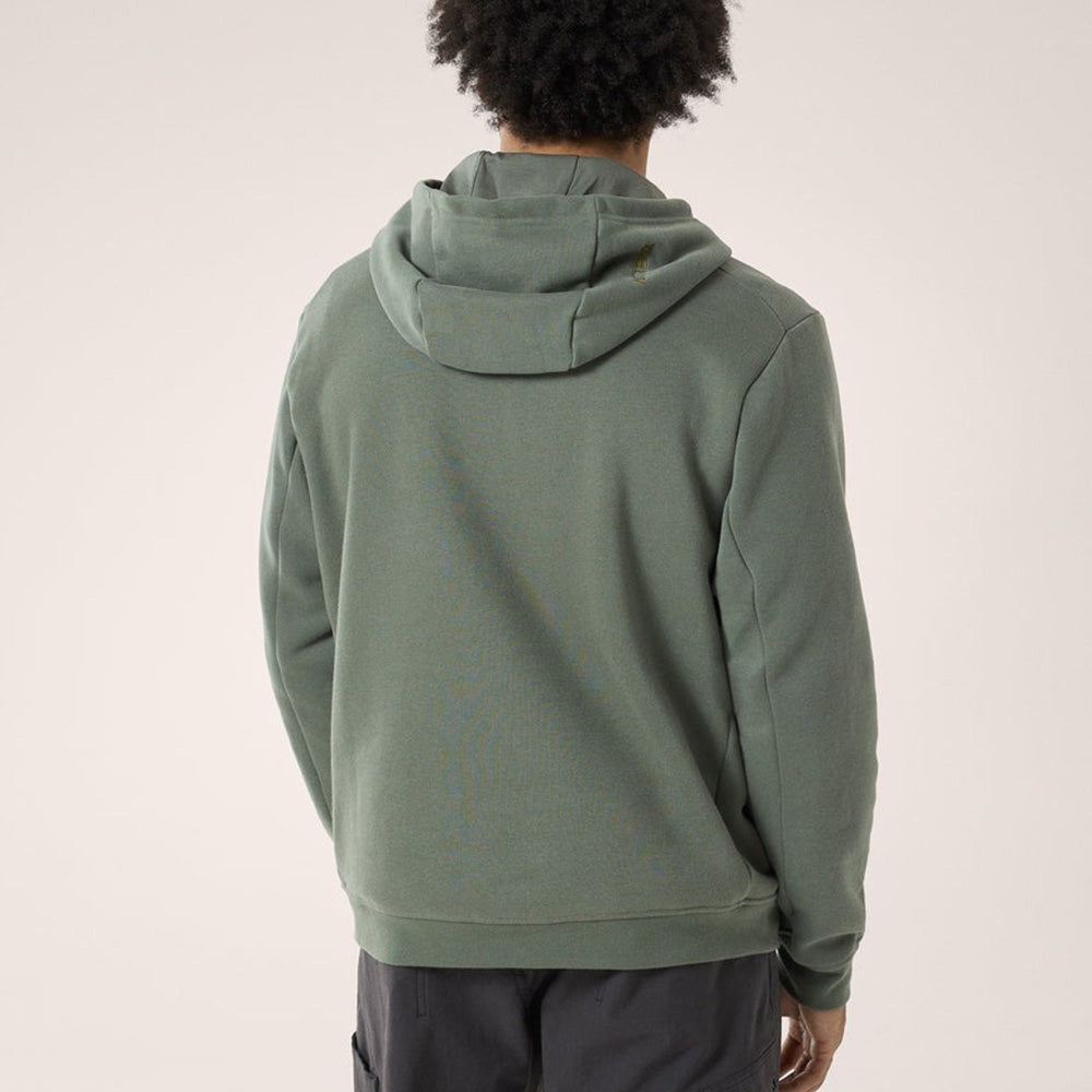 【2025秋冬】エンブレム フリース フーディー メンズ