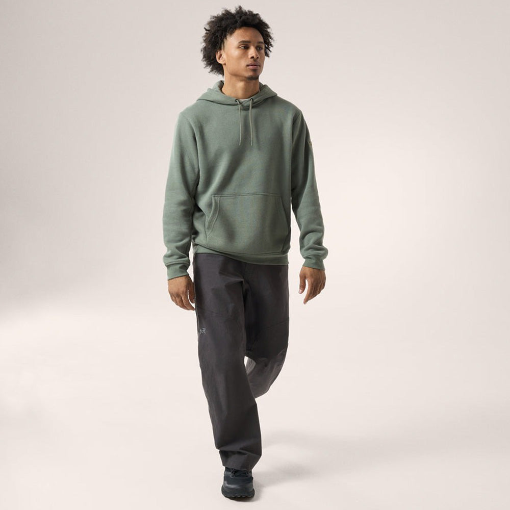 【2025秋冬】エンブレム フリース フーディー メンズ