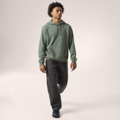 【2025秋冬】エンブレム フリース フーディー メンズ