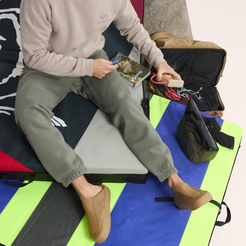 【2025秋冬】エンブレム フリース ジョガー メンズ