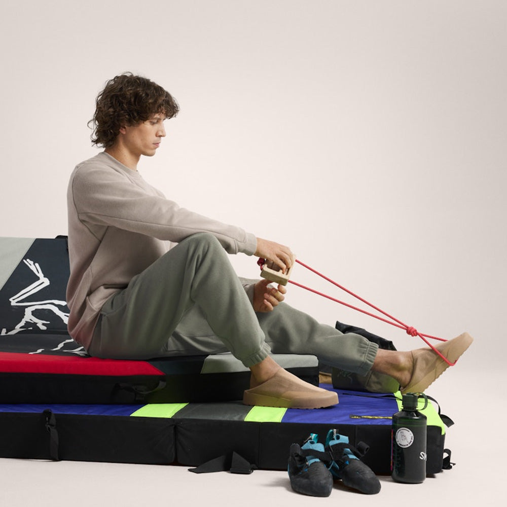 【2025秋冬】エンブレム フリース ジョガー メンズ