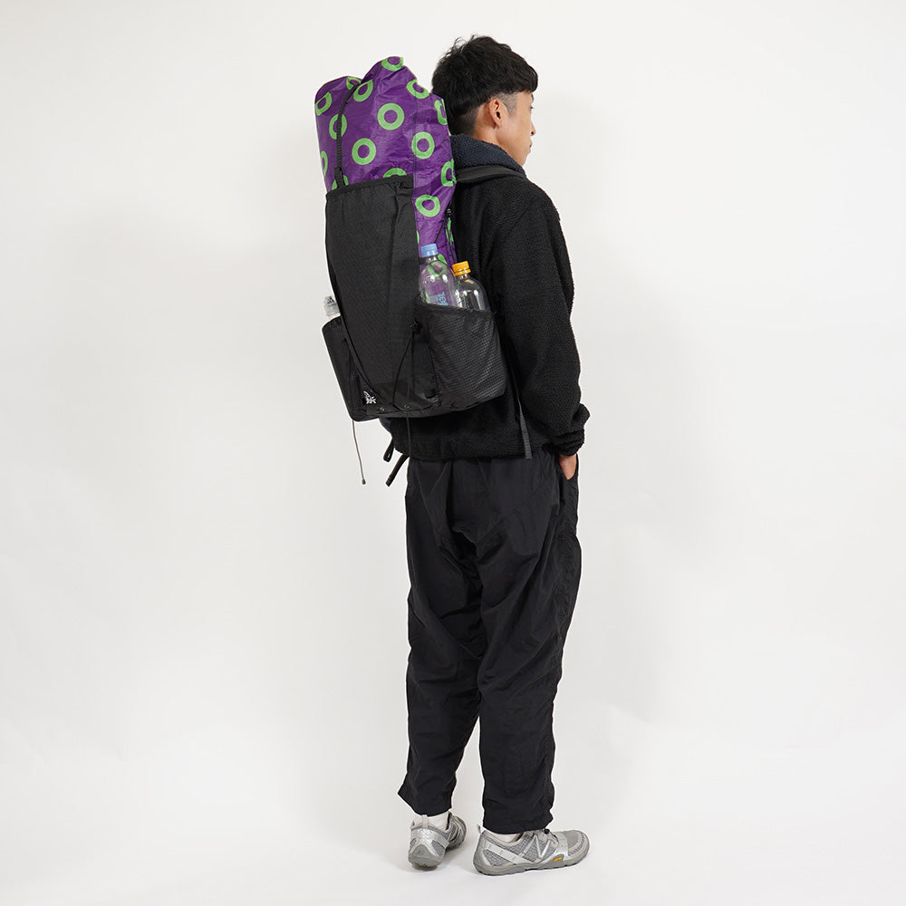プリンテッド ダイニーマ 30L カーブ フレームレス