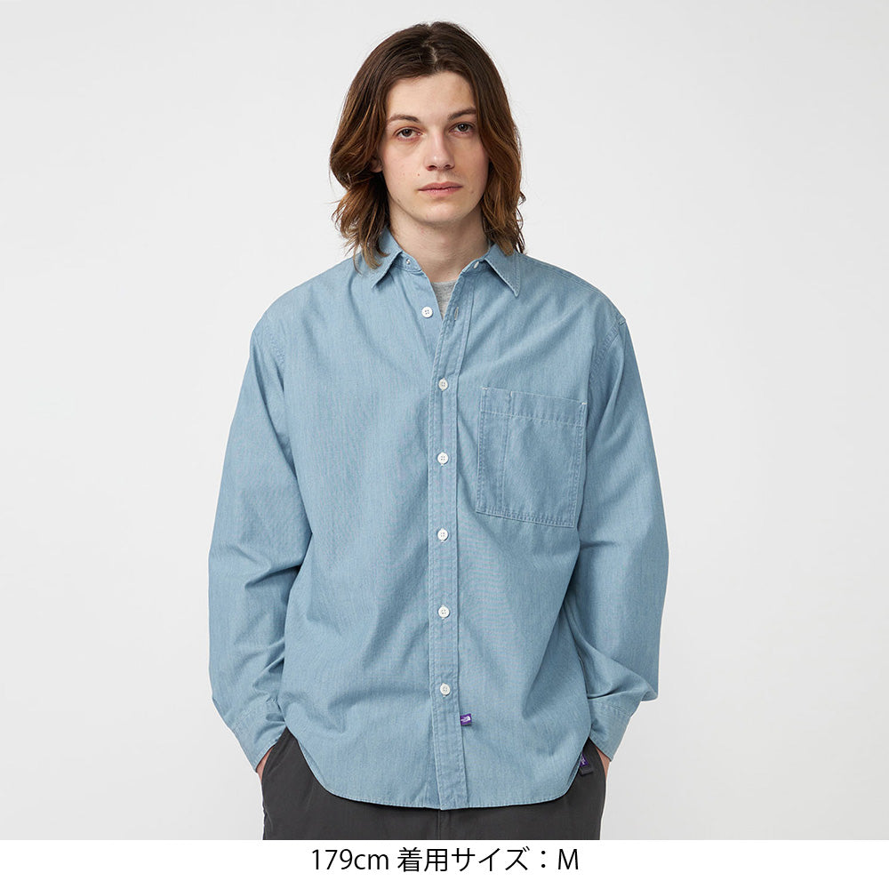 unlikely 25ss フラワーシャンブレーシャツ 25SS Unlikely unlikely 25ss フラワーシャンブレーシャツ 25SS Unlikely