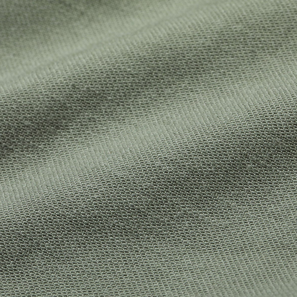 【2025秋冬】SHIRT MAN'S COTTON SATEEN OLIVE GREEN SHADE107 “DEMILITARIZED ZONE”