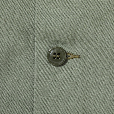 【2025秋冬】SHIRT MAN'S COTTON SATEEN OLIVE GREEN SHADE107 “DEMILITARIZED ZONE”
