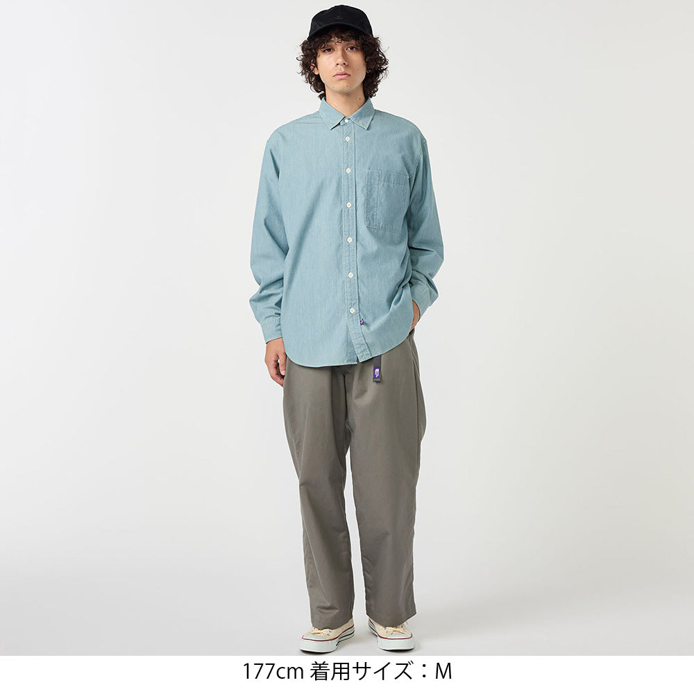2026春夏】レギュラーカラー シャンブレー フィールド シャツ – BAMBOO