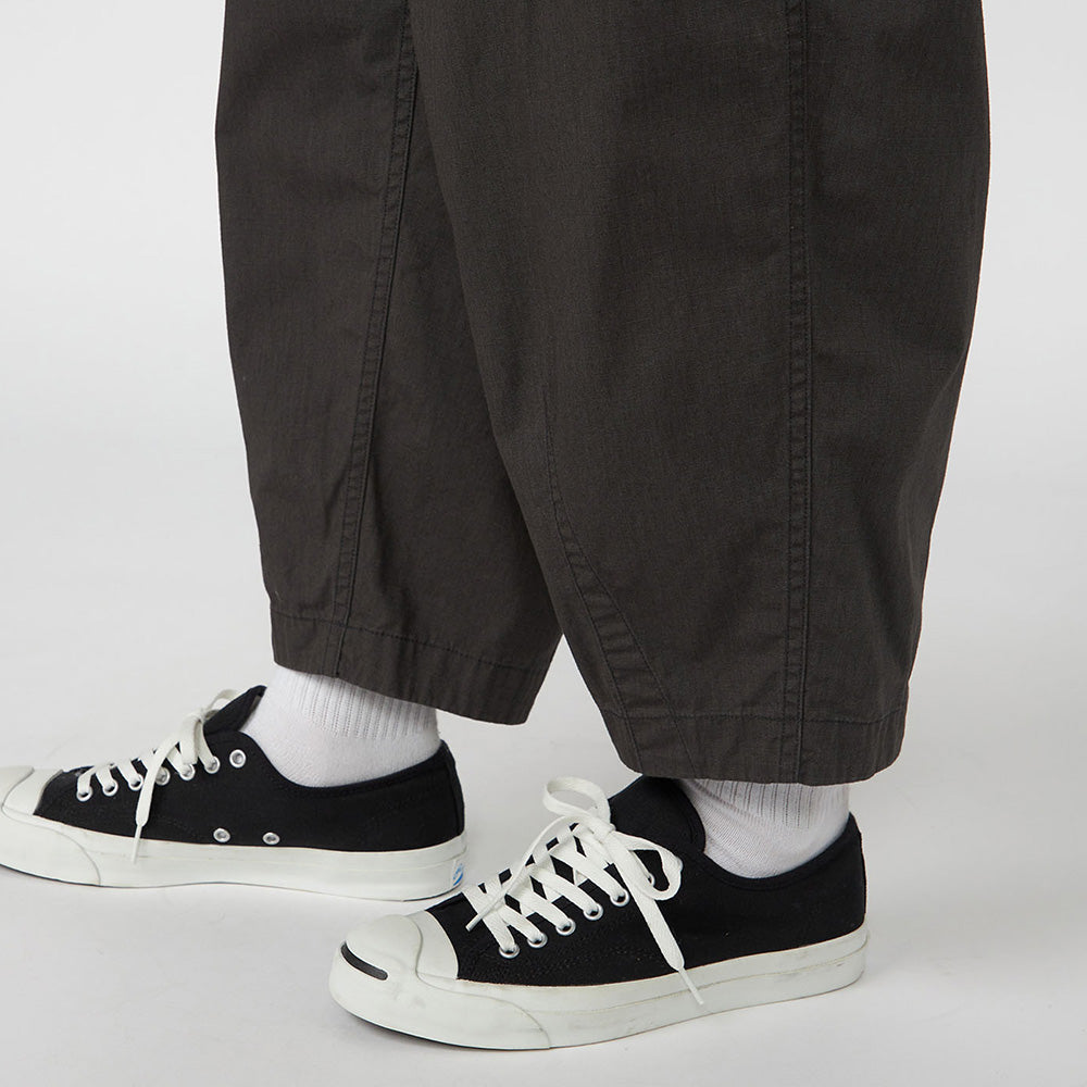 2026春夏】リップストップ ワイド クロップド フィールド パンツ