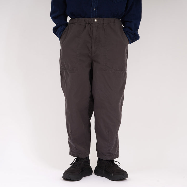 2026春夏】リップストップ ワイド クロップド フィールド パンツ