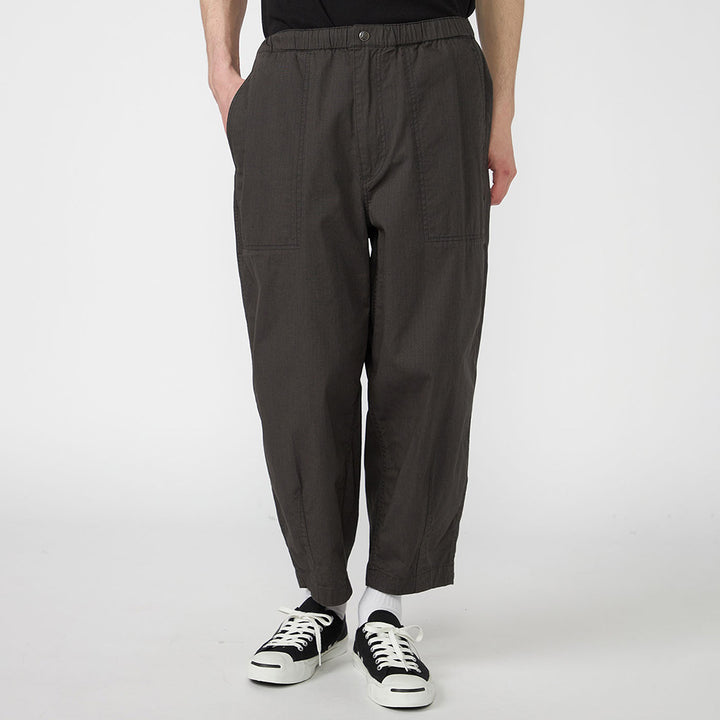 2026春夏】リップストップ ワイド クロップド フィールド パンツ