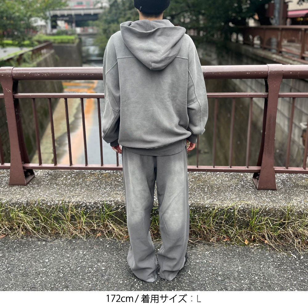 【希少美品】【ロゴ外し済】チャンピオン　スウェット　セットアップ　S　霜降グレー 2026秋冬】C8-E221 エヌハリウッド×チャンピオン スウェットパンツ