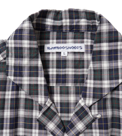 【BAMBOO SHOOTS】OPEN COLLAR LS SHIRT  /  オープンカラーロングスリーブシャツ