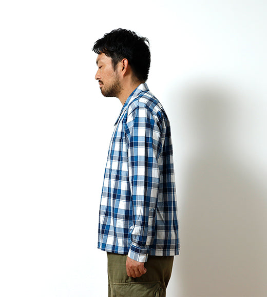 BAMBOO SHOOTS】PLAID CAMP COLLAR SHIRT / プレイドキャンプ