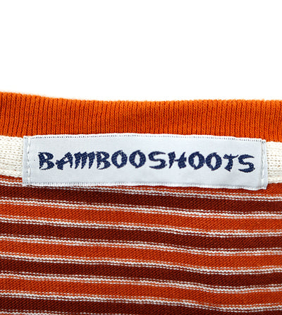 【BAMBOO SHOOTS】MULTI STRIPE TEE /  マルチストライプティー