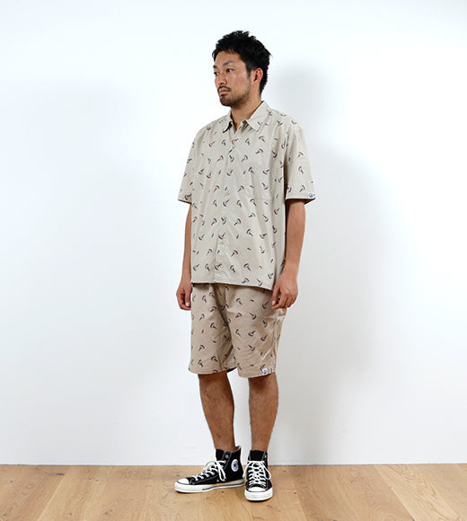 BAMBOO SHOOTS】PRINTED SHORT PANTS / プリンテッドショート