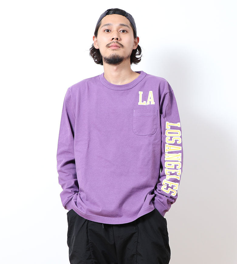 CHAMPION チャンピオン T1011 L/S T-SHIRT WITH POCKET ロングスリーブティシャツ ウィズポケット