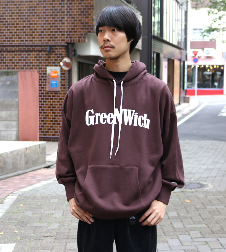 VOTE MAKE NEW CLOTHES ヴォートメイクニュークローズ GREENWICH FAT HOODIE スウェットパーカー