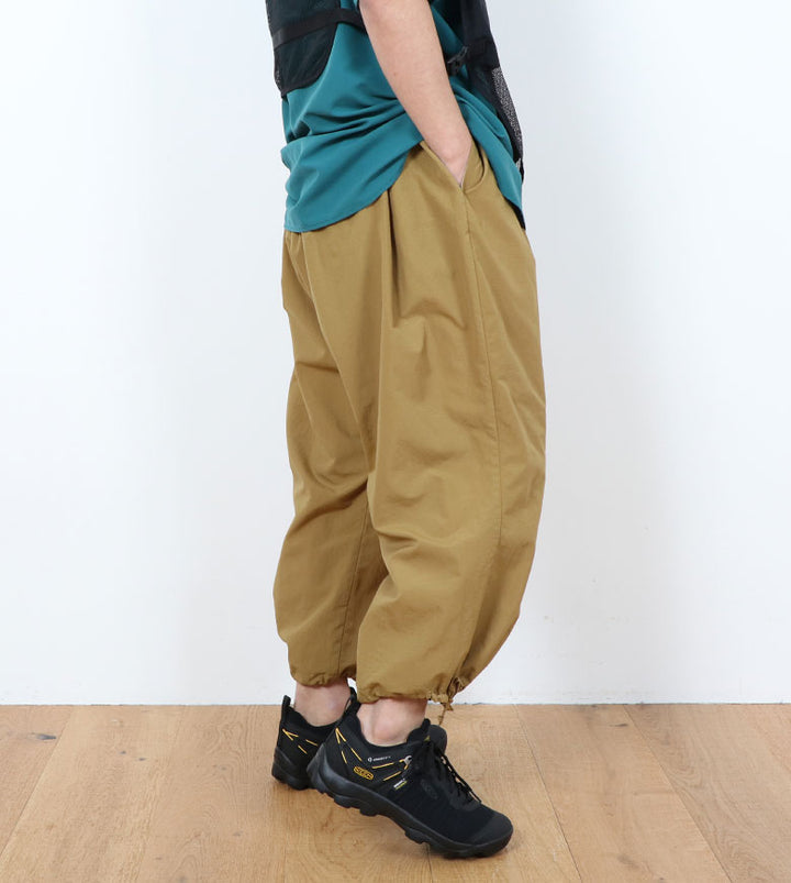 Reft (レフト) ANKLE LENGTH WIDE PANT / アンクル レングス ワイド パンツ 【 ワイド ナイロン パンツ トレイル  キャンプ アウトドア 登山 】 – BAMBOO SHOOTS ONLINE