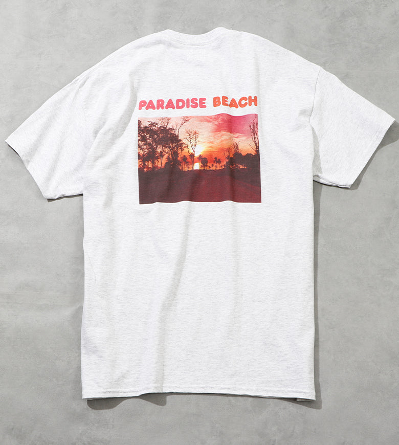 [ BAMBOO SHOOTS ]  PARADISE BEACH  COTTON TEE /  バンブーシュート パラダイス ビーチ コットンティ