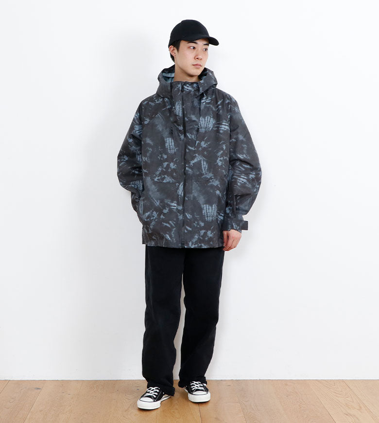 White Mountaineering（ホワイトマウンテニアリング）SAITOS TIE DYE PRINTED 3L MOUNTAIN PARKA  / サイトス タイダイ プリンテッド 3L マウンテンパーカ – BAMBOO SHOOTS ONLINE